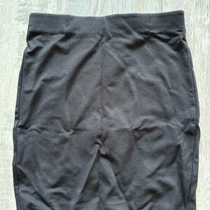 Dynamite Black Midi Pencil Skirt